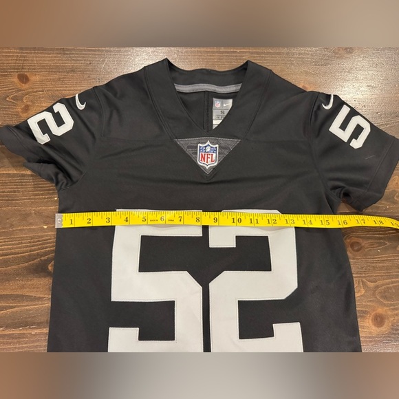 Khalil Mack Oakland Raiders NFL Football Jersey - Picture 9 of 10